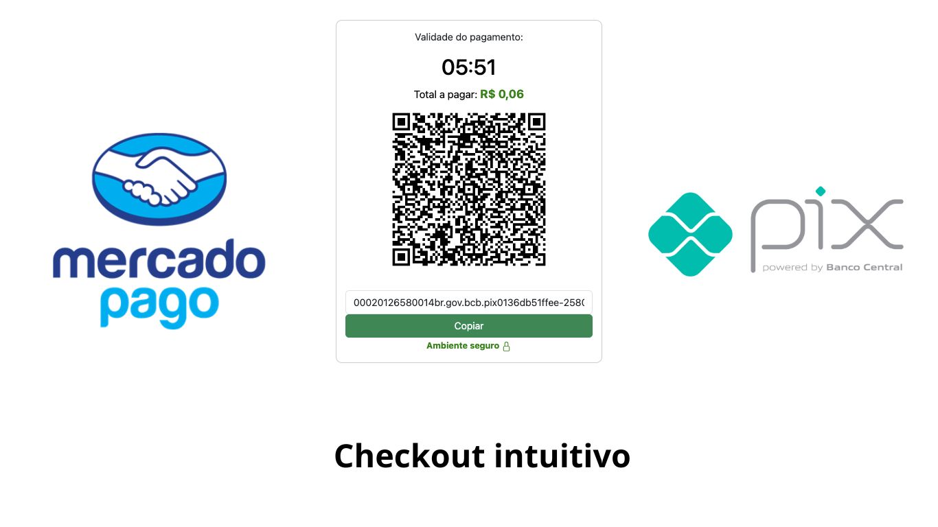 Checkout pix com api do Mercado Pago - Script em PHP